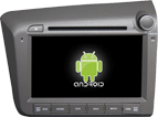 Android system car dvd for Honda 2012 Civic(Right)