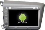 Android system car dvd for Honda 2012 Civic(Left)