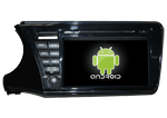 Android dual core car dvd for Honda 2014 City(left)